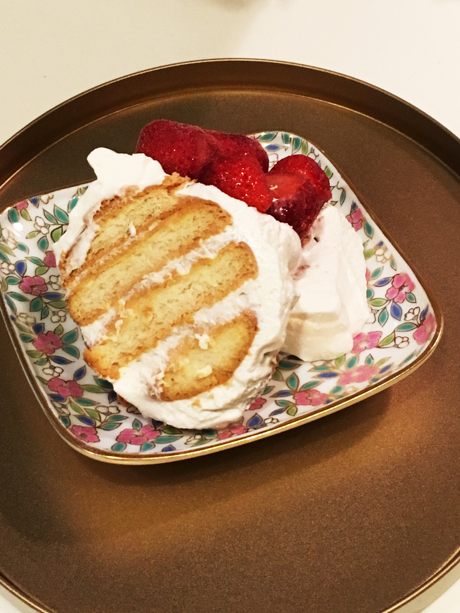 記念日に簡単おすすめ黒柳徹子さんケーキ の画像