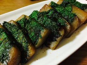 こんにゃくの大葉巻きステーキ