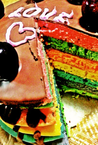 Rainbow　パンケーキ
