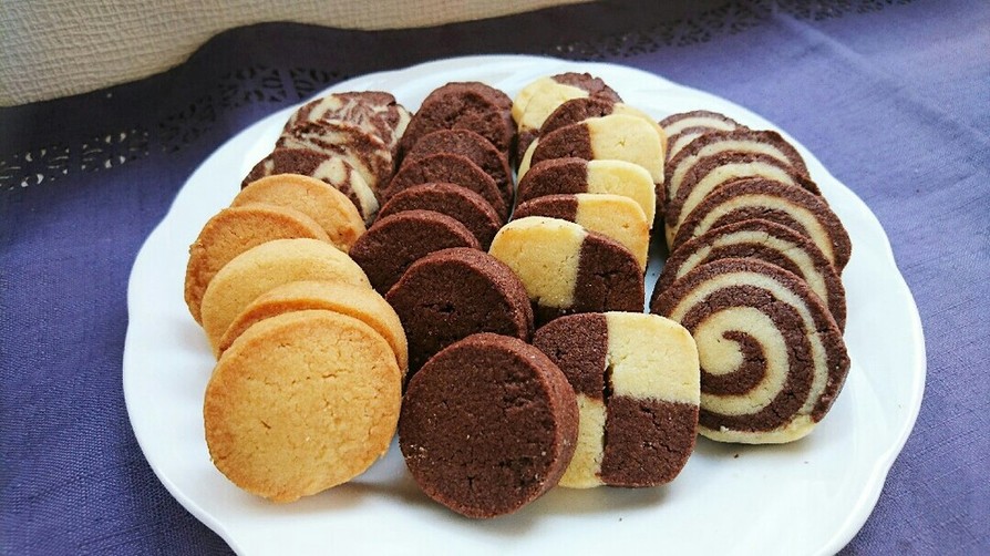 マーガリン100☆アイスボックスクッキーの画像