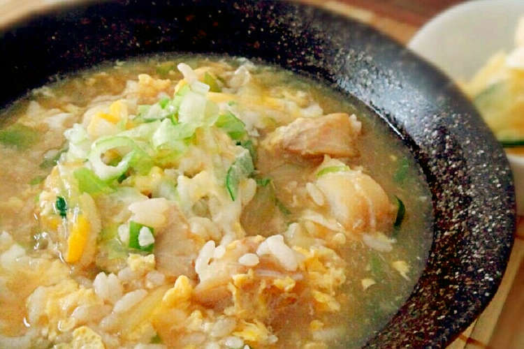 風邪の日に食べたい タラの雑炊 レシピ 作り方 By アッキキャプテン クックパッド 簡単おいしいみんなのレシピが351万品