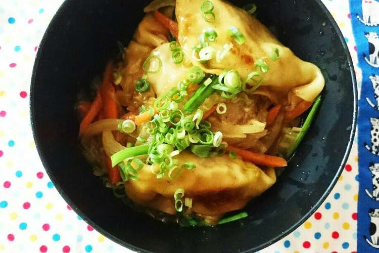 夏にピッタリ 王将餃子カレー丼 レシピ 作り方 By ほさまる クックパッド 簡単おいしいみんなのレシピが356万品