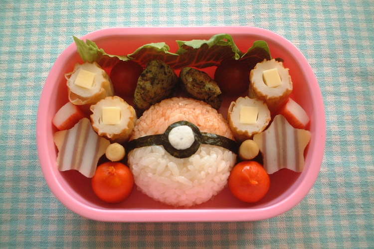 簡単キャラ弁 モンスターボール レシピ 作り方 By ほ クックパッド 簡単おいしいみんなのレシピが360万品