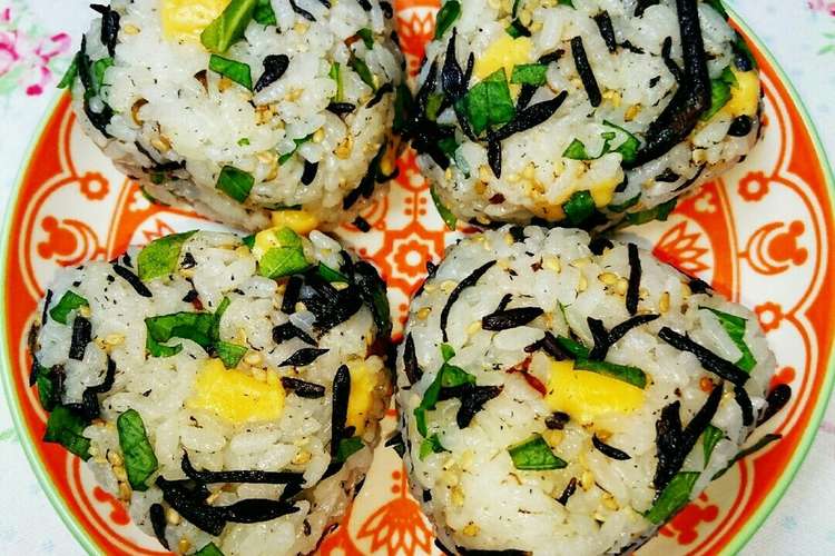 ごま油の香り ひじきしそチーズのおにぎり レシピ 作り方 By 39miyuchi クックパッド 簡単おいしいみんなのレシピが360万品