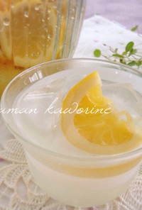 熱中症予防☆彡塩レモン水で爽やか対策