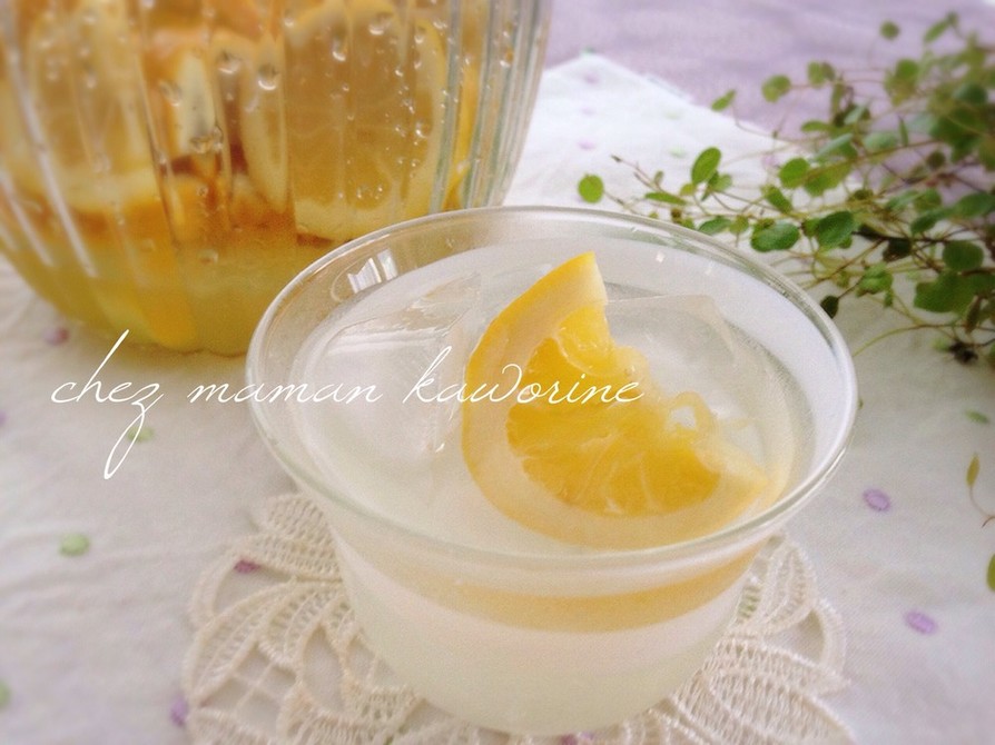 熱中症予防☆彡塩レモン水で爽やか対策の画像