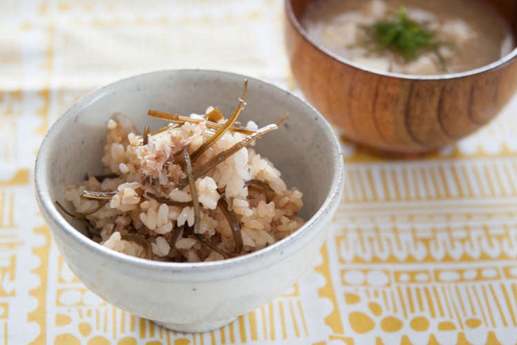 妊娠 授乳に 昆布かつお炊き込みごはん レシピ 作り方 By 月とみのり クックパッド