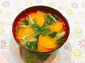 ある物でササっと☆我が家のスピード味噌汁