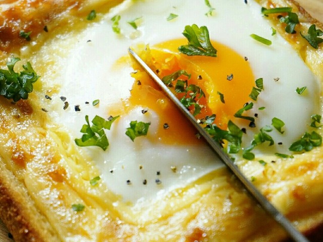 M極上ラピュタパン 目玉焼きトースト レシピ 作り方 By Misacoro クックパッド