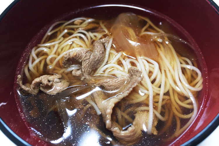 肉汁そうめん 簡単で美味しい レシピ 作り方 By しゅんのかあちゃん クックパッド