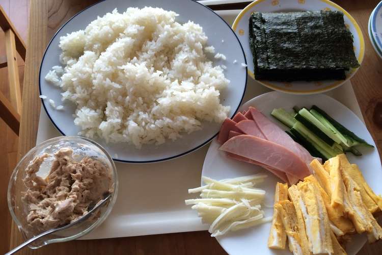 1歳からの手巻き寿司 酢飯 レシピ 作り方 By チプの飼い主 クックパッド 簡単おいしいみんなのレシピが354万品