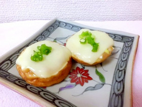 *ネギ味噌チーズde魚河岸あげ*