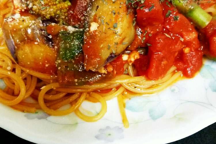 夏野菜の濃厚ダブルトマトソースパスタ レシピ 作り方 By クッキングsaku クックパッド 簡単おいしいみんなのレシピが357万品