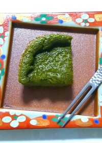 低糖質レシピ☆抹茶のお豆腐クラフティ