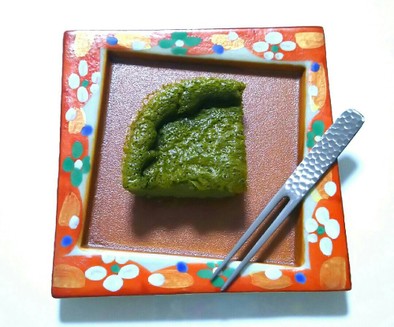 低糖質レシピ☆抹茶のお豆腐クラフティの写真