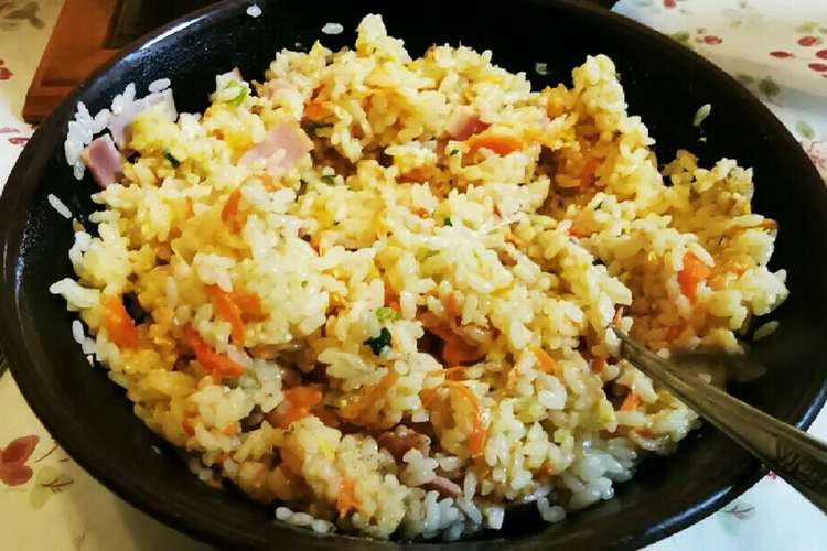 時短 生米をレンジでチンするチャーハン レシピ 作り方 By みけねこちゃん クックパッド 簡単おいしいみんなのレシピが355万品