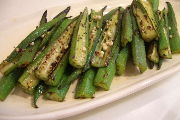 簡単なのにメチャうまいっ☆オクラのソテー