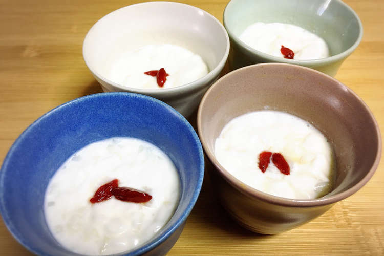 とろとろ杏仁豆腐 生クリーム入り レシピ 作り方 By ちゃあしゅう菓子工房 クックパッド 簡単おいしいみんなのレシピが355万品
