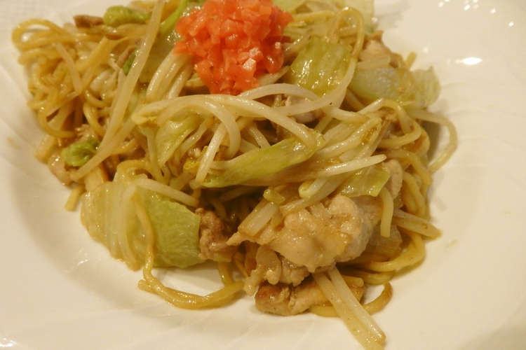 シンプル焼きそば 焼肉のタレと レシピ 作り方 By 夜中の焼きソバ クックパッド 簡単おいしいみんなのレシピが361万品