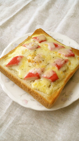 カニかまチーズトースト