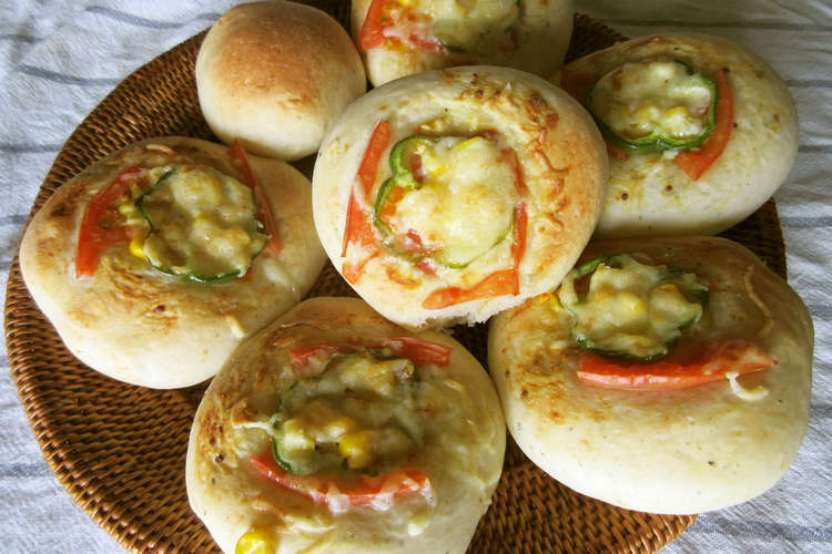 ピザパン ｈｂ生地使用おかずパン レシピ 作り方 By トシベえー クックパッド 簡単おいしいみんなのレシピが352万品