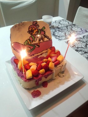 スプラトゥーン・フルーツアイスケーキ