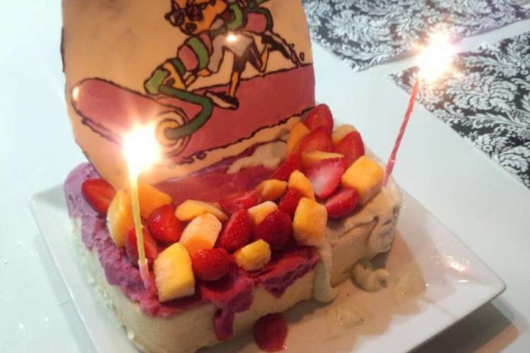 スプラトゥーン フルーツアイスケーキ レシピ 作り方 By Ken Tonic クックパッド