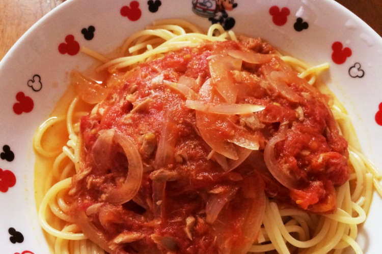簡単 冷凍トマトでツナ玉スパゲッティ レシピ 作り方 By ホケキョのごはん クックパッド 簡単おいしいみんなのレシピが349万品