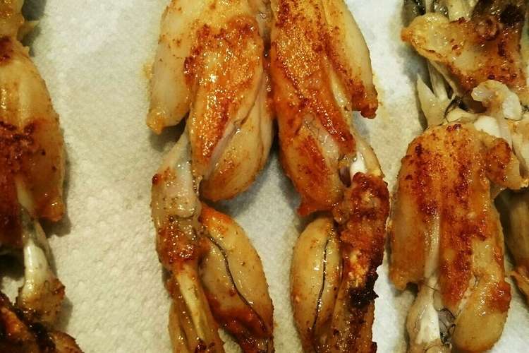 カエルのから揚げ 閲覧注意 レシピ 作り方 By いしまーさ クックパッド 簡単おいしいみんなのレシピが378万品