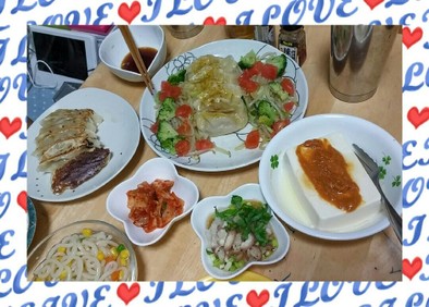 生餃子De初夏に野菜と♥カレー蒸し餃子♥の写真