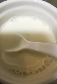 離乳食と一緒に。飲む豆乳ヨーグルト