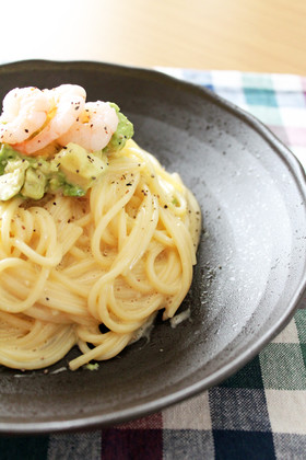 夏にピッタリ!たまごかけパスタ
