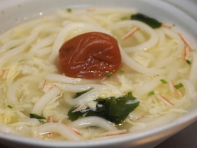 ツワリの時にも♡簡単さっぱり梅うどん