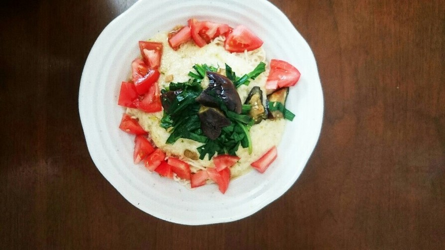 サッポロ一番で栄養満点夏野菜パスタ？！の画像