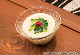 ゴーヤの冷製茶碗蒸し