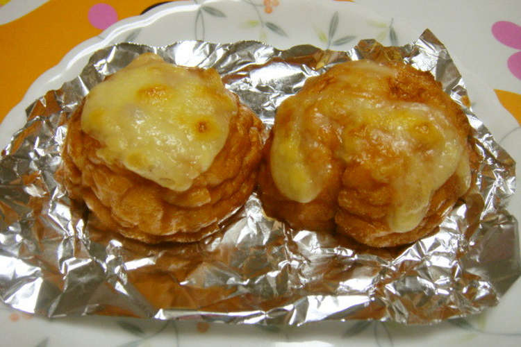 簡単チーズ載せるだけ 紀文 魚河岸あげ レシピ 作り方 By なかゆきみん クックパッド 簡単おいしいみんなのレシピが360万品