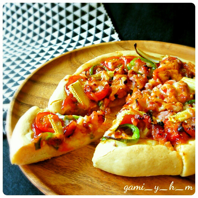 みんなが作ってる バーベキュー ピザ 生地のレシピ クックパッド 簡単おいしいみんなのレシピが359万品