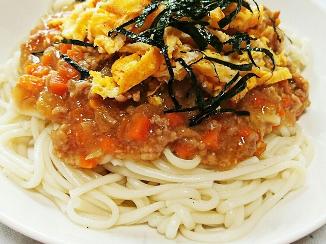 子どもも食べれる 肉味噌うどん レシピ 作り方 By China W クックパッド 簡単おいしいみんなのレシピが376万品