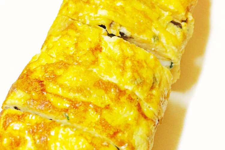 お酒のおつまみに 塩昆布の卵焼き レシピ 作り方 By 変身コンサルタミ クックパッド 簡単おいしいみんなのレシピが352万品