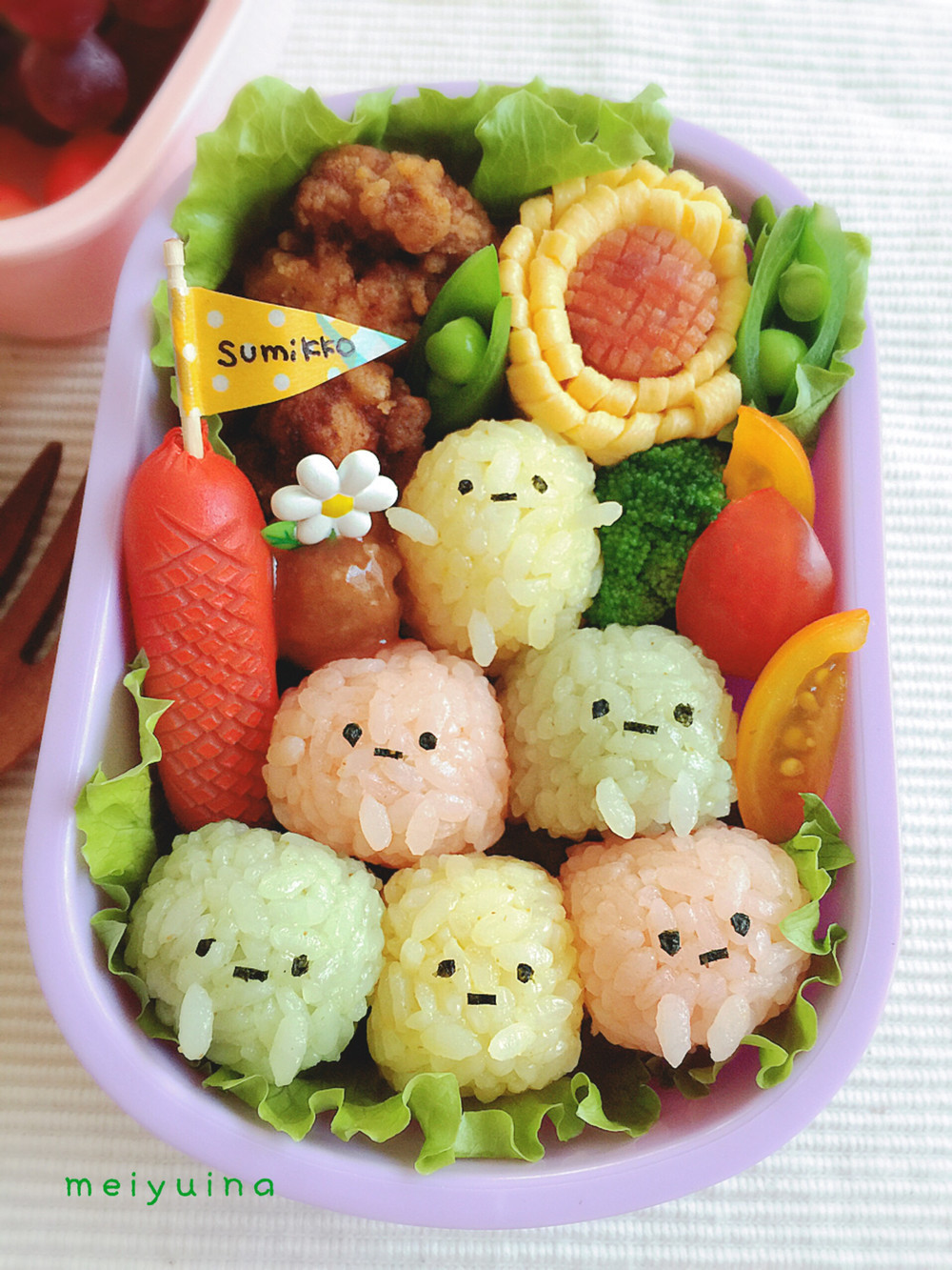 すみっコぐらしのキャラ弁 たぴおか レシピ 作り方 By Meiyuina クックパッド 簡単おいしいみんなのレシピが374万品