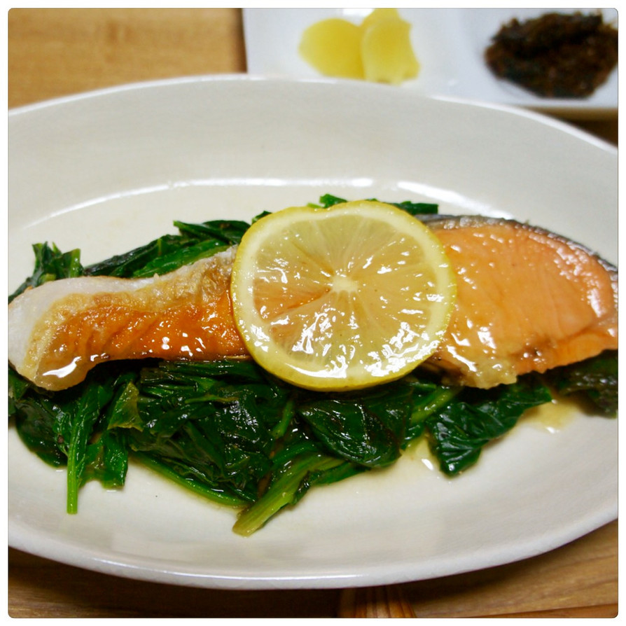銀鮭のソテー…レモンソースで♪の画像
