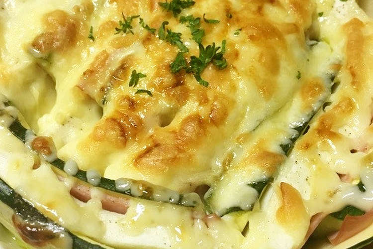 ズッキーニとはんぺんのチーズ焼き レシピ 作り方 By のんのんstella クックパッド 簡単おいしいみんなのレシピが352万品