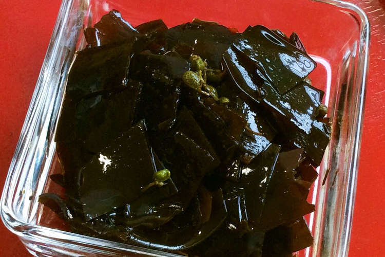 だしを取った後で山椒佃煮昆布 レシピ 作り方 By ソウルガーデンホテル クックパッド