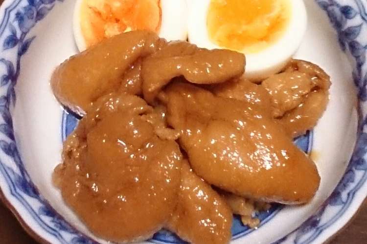 胃に重くない 鶏皮の煮込み レシピ 作り方 By たまｐｏｍ クックパッド