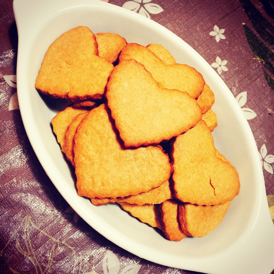 【簡単】フライパンdeクッキー♡の画像