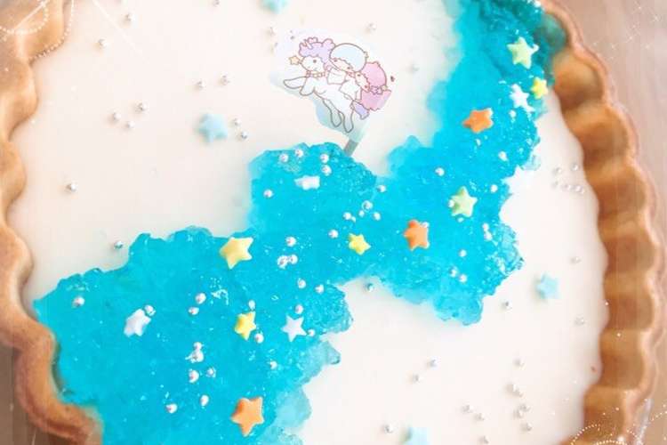 七夕 レアチーズ 天の川で待ち合わせ レシピ 作り方 By のん のん クックパッド
