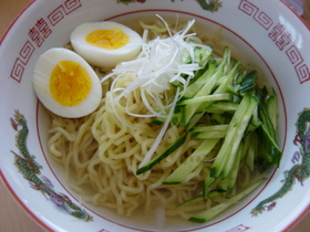 簡単☆冷やしラーメン