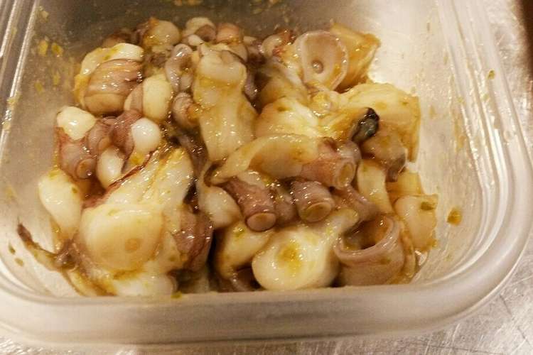 お家でたこわさび 柚子胡椒 レシピ 作り方 By 柚子胡椒のいぶし銀 クックパッド 簡単おいしいみんなのレシピが352万品