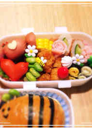 みんなが作ってる キャラ弁 お花畑のレシピ クックパッド 簡単おいしいみんなのレシピが355万品