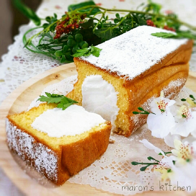 Hmで簡単 とろうまっ生パウンドケーキ レシピ 作り方 By Maron クックパッド